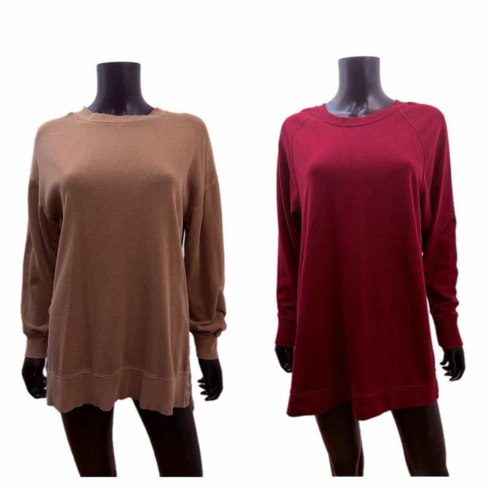 Old Navy Sweatshirt Bundle 2pc Crewneck Pullover‎ Cotton Blend S M